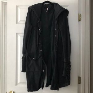 Free People hooded jacket